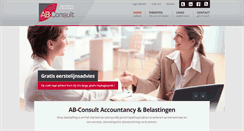 Desktop Screenshot of ab-consult.be